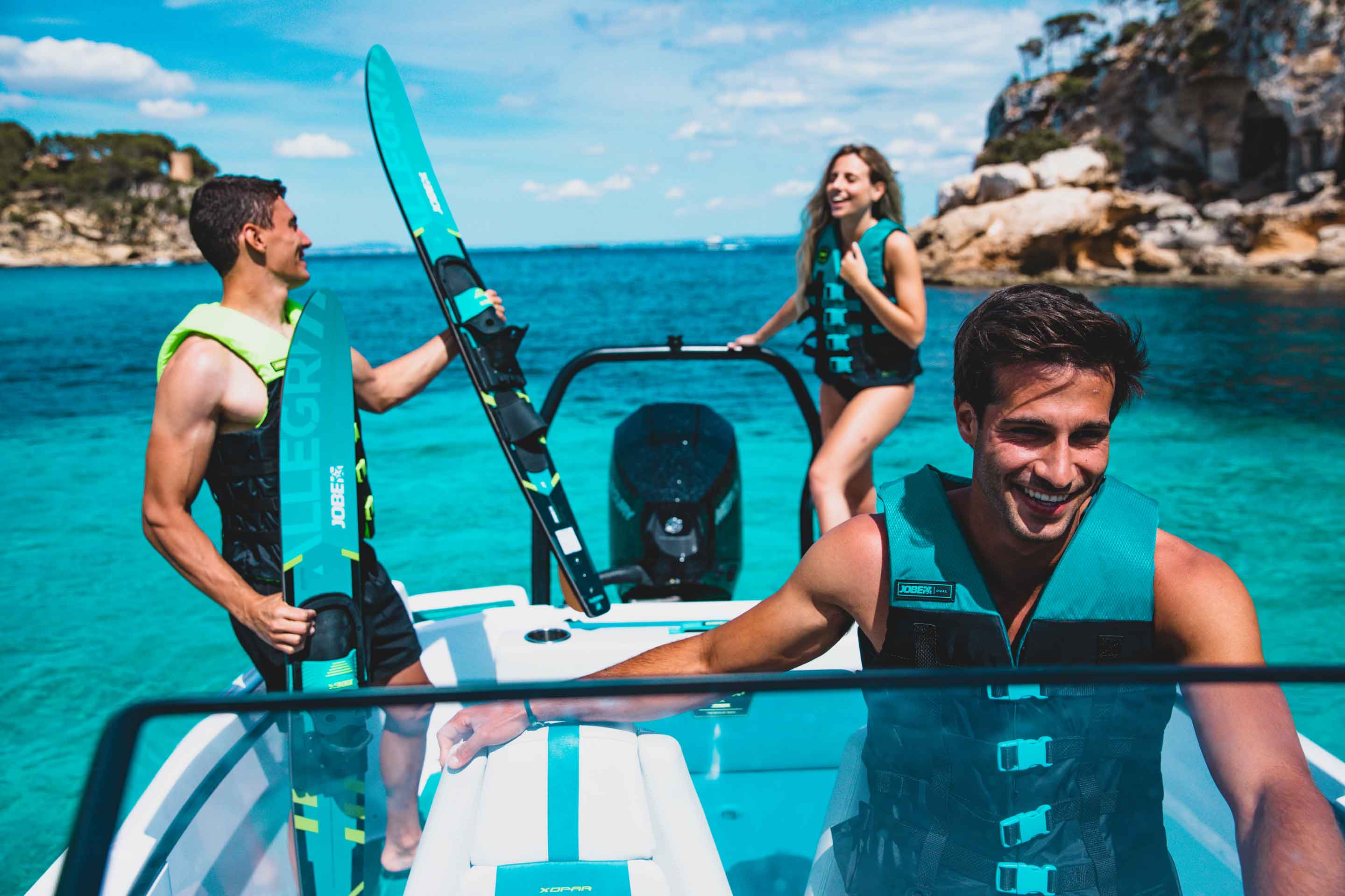 mise en situation ski nautique